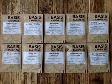 Droogbloemen pakket | Basiszaden.nl