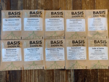 Plukbloemen-pakket | Basiszaden.nl